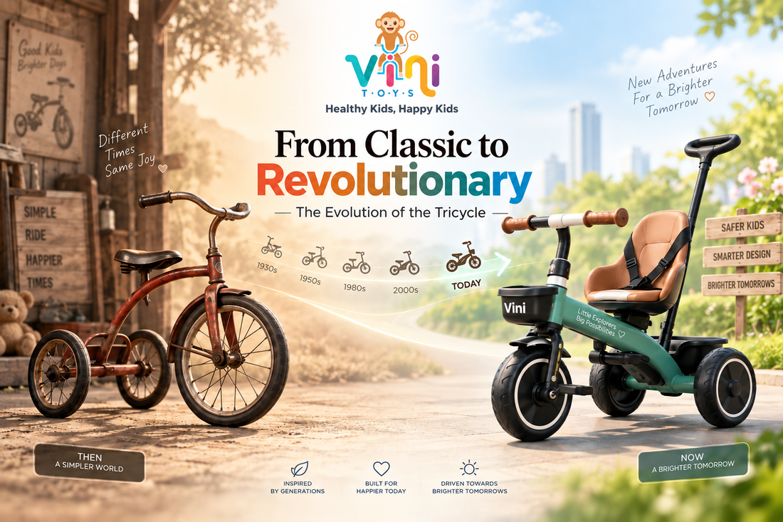 Why a Tricycle Is More Than Just a Toy: History, Health Benefits &amp; Importance for Kids