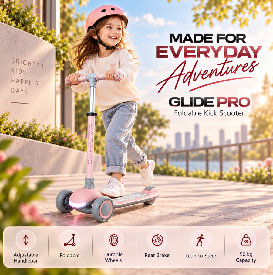 VINI TOYS Glide Pro Kids Skate Scooter
