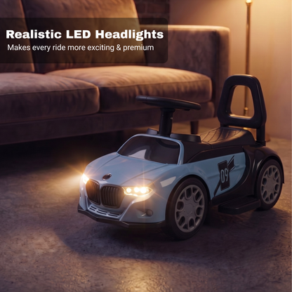 VINI TOYS BMW-Style Luxury Ride-On Car without Parent Handle