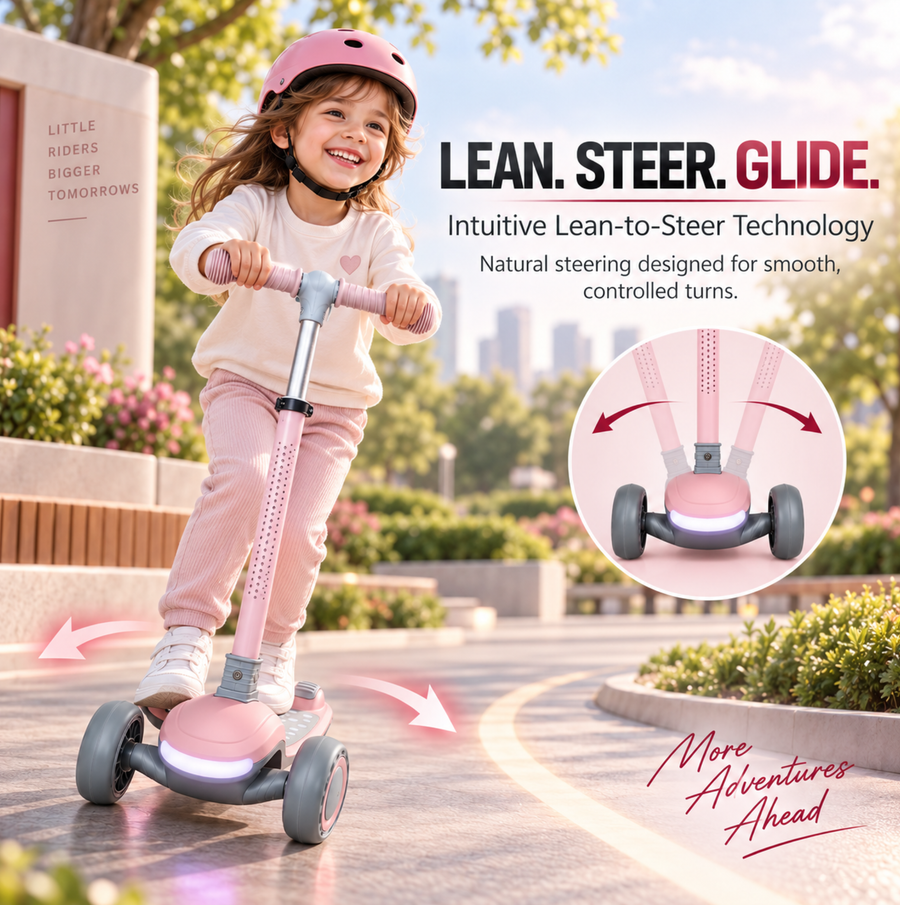 VINI TOYS Glide Pro Kids Skate Scooter