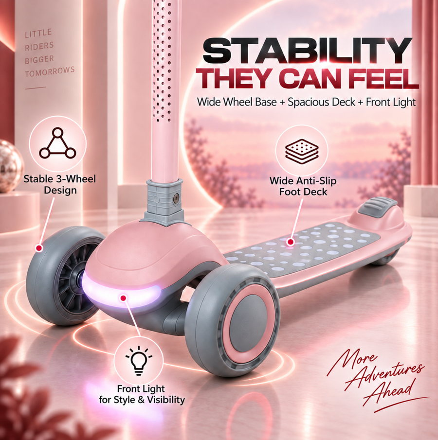 VINI TOYS Glide Pro Kids Skate Scooter