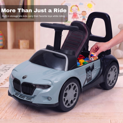 VINI TOYS BMW-Style Luxury Ride-On Car with Parent Handle