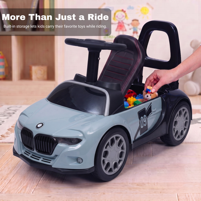 VINI TOYS BMW-Style Luxury Ride-On Car without Parent Handle