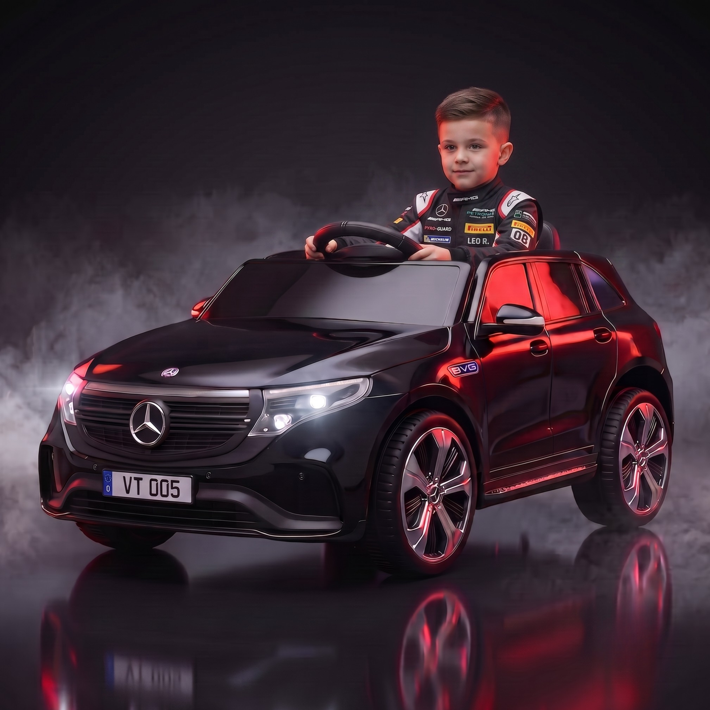 VINI TOYS Luxury Battery Operated Ride-On Car with Remote