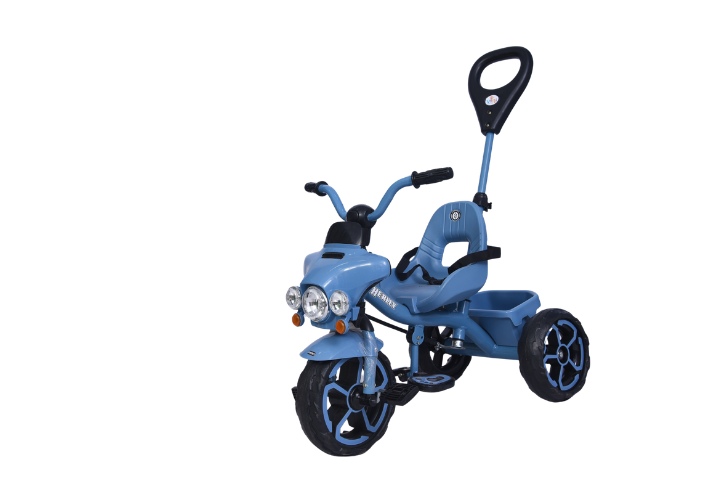 VINI TOYS Harley-Style Tricycle with Parent Handle