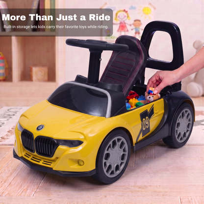 VINI TOYS BMW-Style Luxury Ride-On Car without Parent Handle