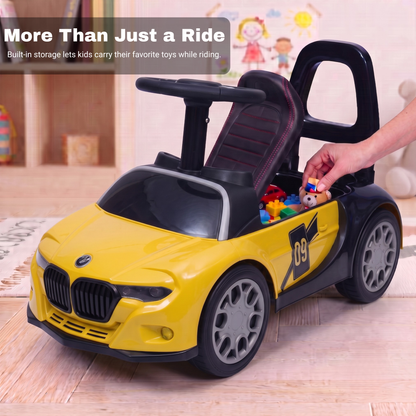 VINI TOYS BMW-Style Luxury Ride-On Car with Parent Handle