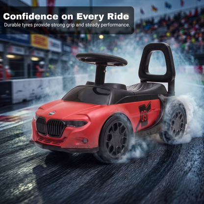 VINI TOYS BMW-Style Luxury Ride-On Car without Parent Handle
