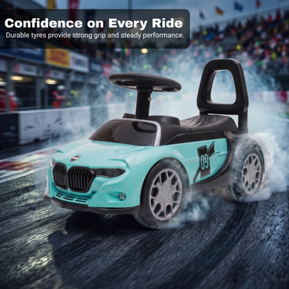 VINI TOYS BMW-Style Luxury Ride-On Car without Parent Handle