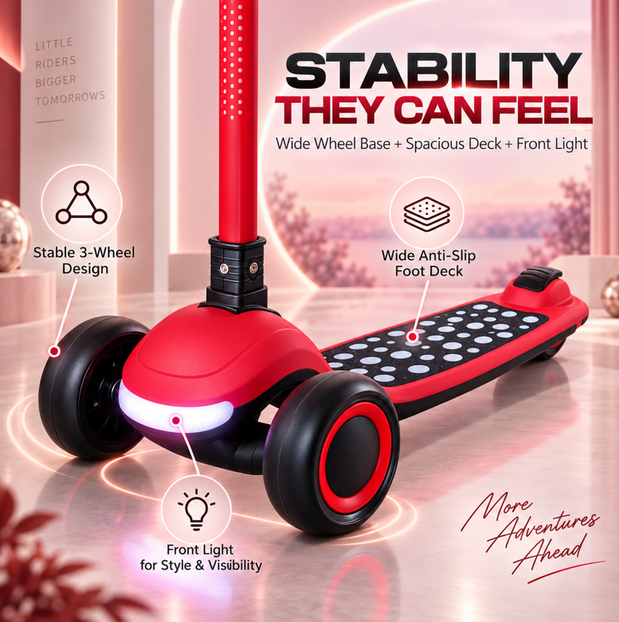 VINI TOYS Glide Pro Kids Skate Scooter