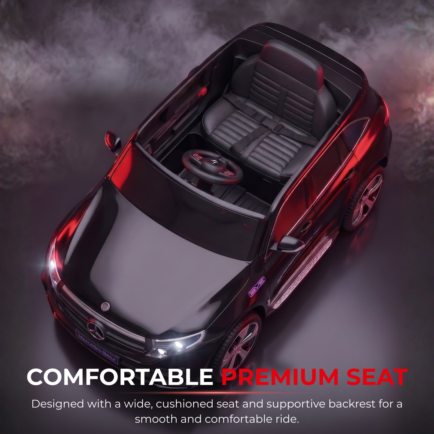 VINI TOYS Luxury Battery Operated Ride-On Car with Remote