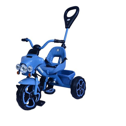 VINI TOYS Harley-Style Tricycle with Parent Handle