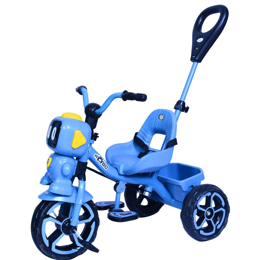 VINI TOYS Robot Theme Tricycle with Parent Handle