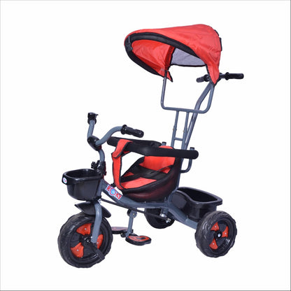 VINI TOYS Rocky DX Tricycle with Parent Handle & Canopy