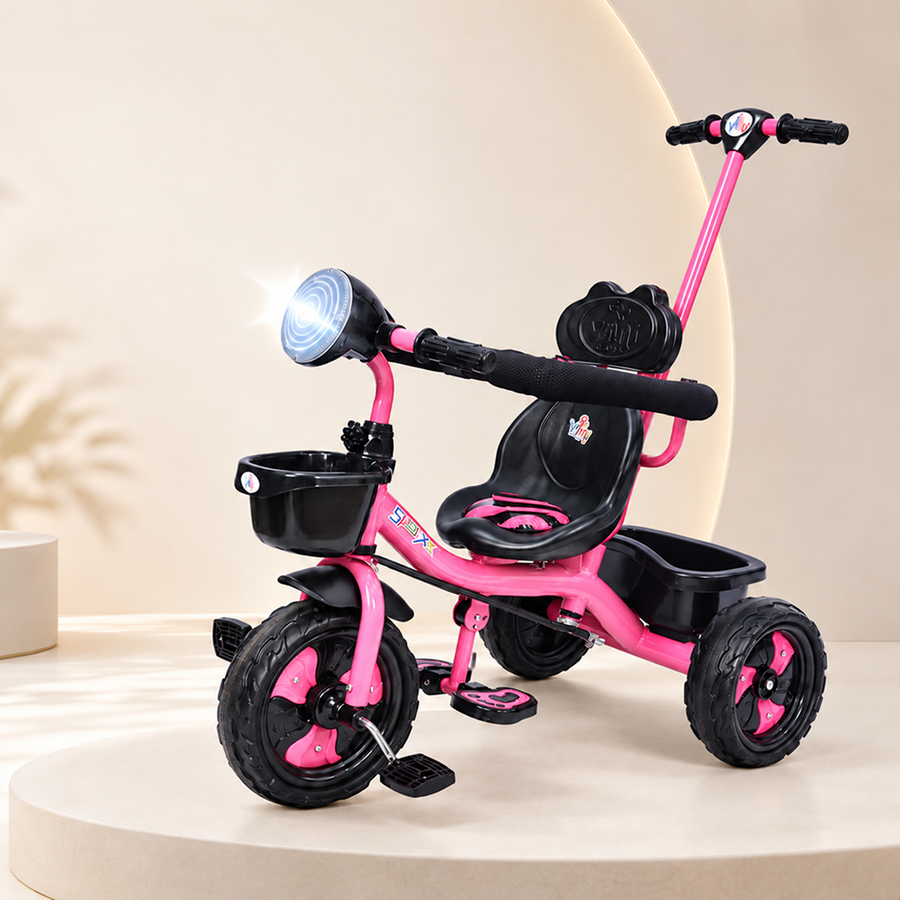VINI TOYS Sparx HD Tricycle with Parent Handle