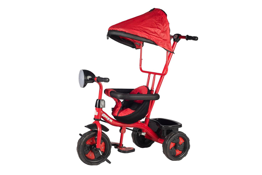VINI TOYS Sparx DX Tricycle with Parent Handle & Canopy