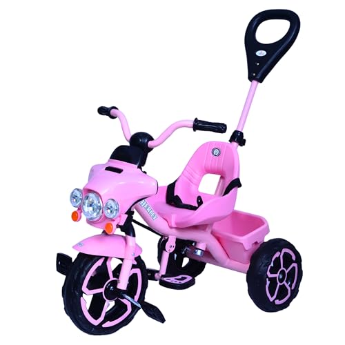 VINI TOYS Harley-Style Tricycle with Parent Handle